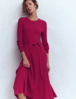 Robe midi Isobel en maille