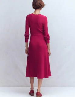 Robe midi Isobel en maille