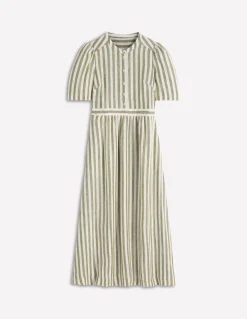 Robe midi Ivy en lin