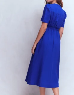 Robe midi Ivy en lin