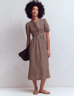 Robe midi Ivy en lin