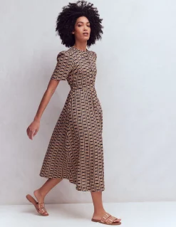 Robe midi Ivy en lin