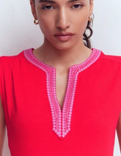 Robe midi May en jersey