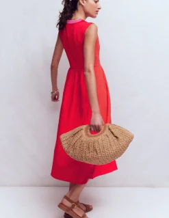 Robe midi May en jersey