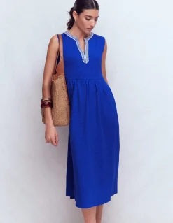 Robe midi May en jersey