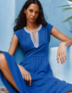 Robe midi May en jersey