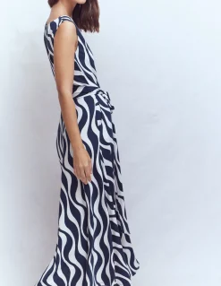 Robe midi Tamsin en jersey