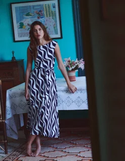 Robe midi Tamsin en jersey