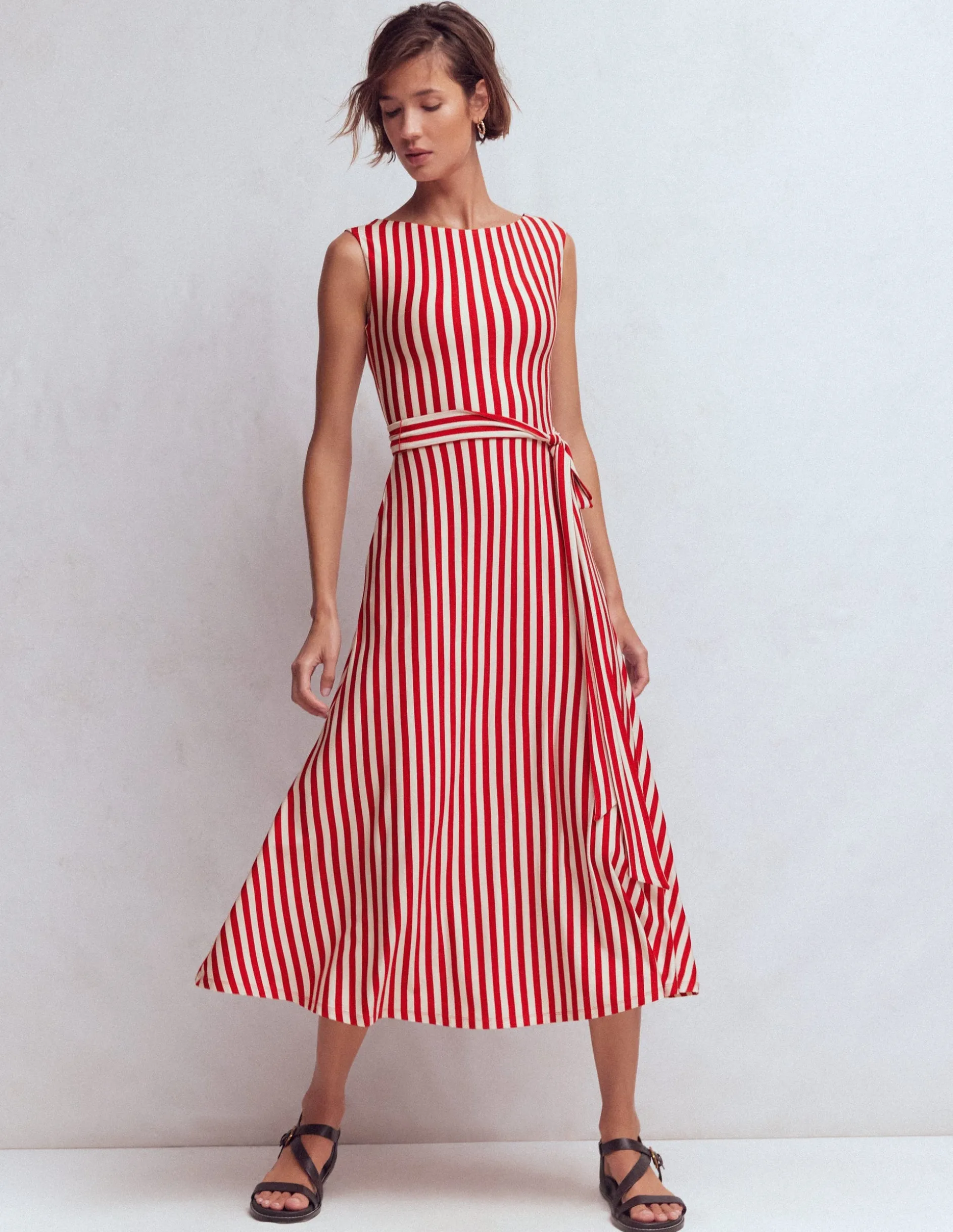 Robe midi Tamsin en jersey