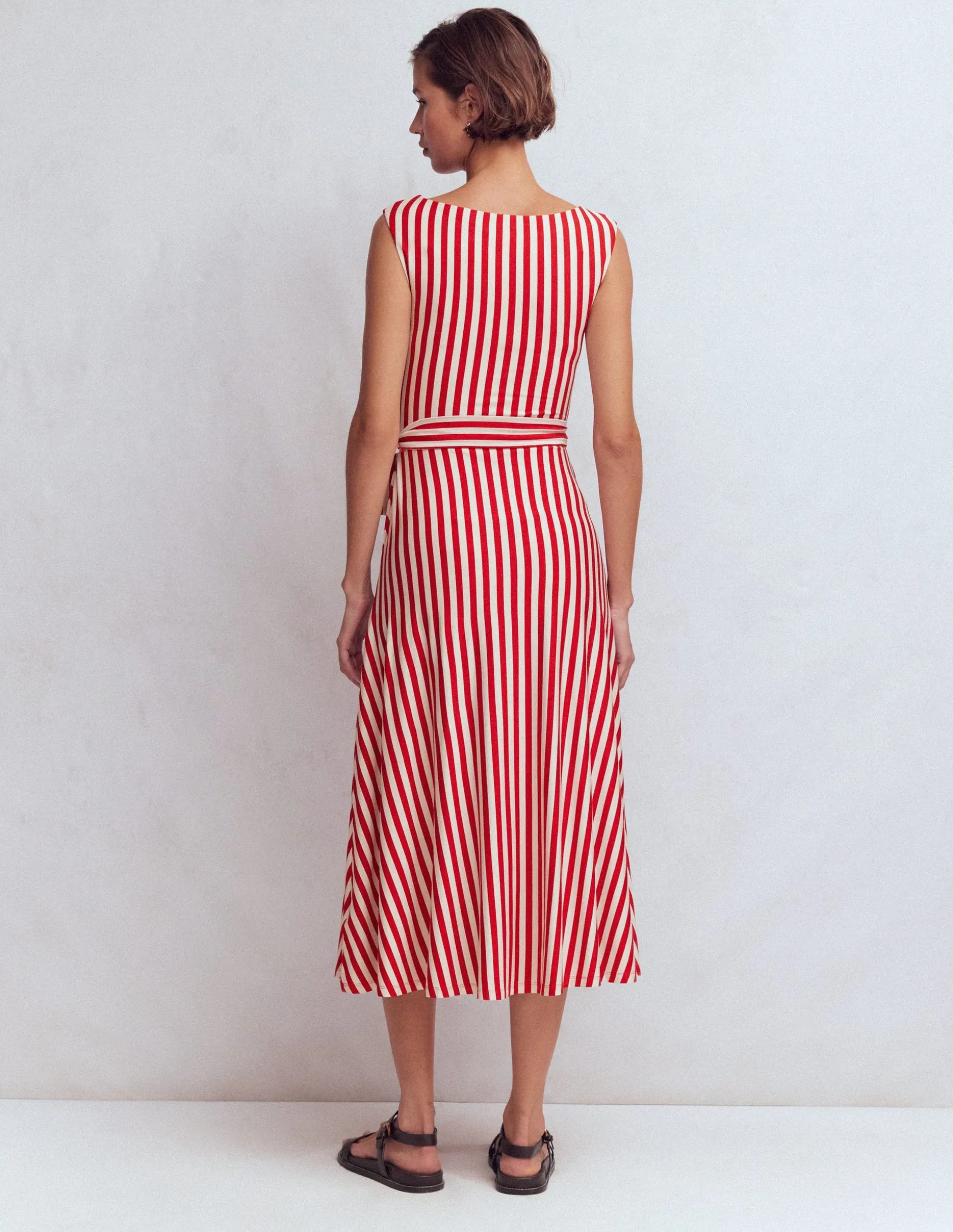 Robe midi Tamsin en jersey