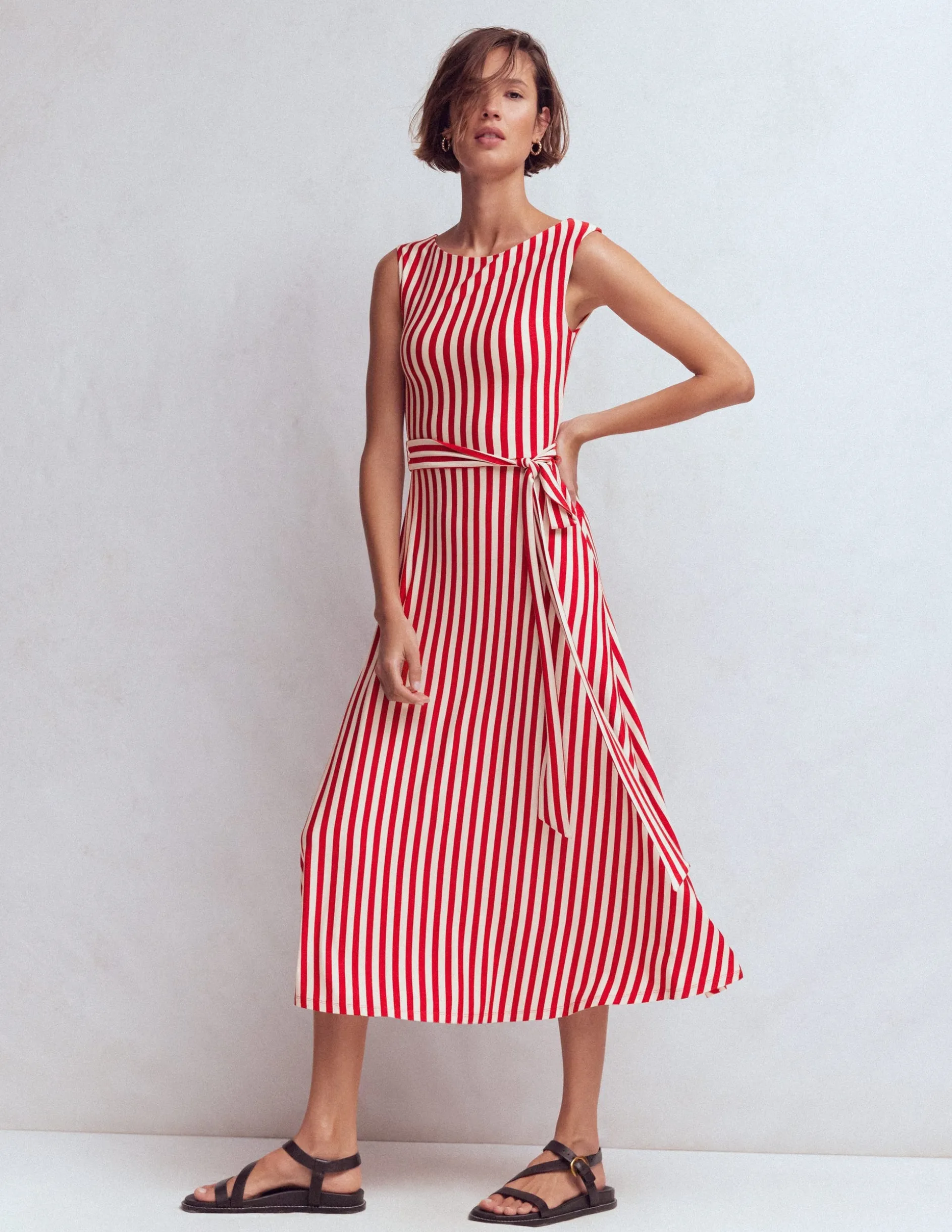 Robe midi Tamsin en jersey