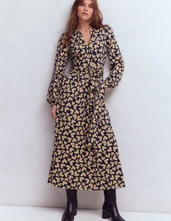 Robe Naomi à manches longues en jersey