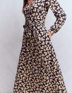 Robe Naomi à manches longues en jersey