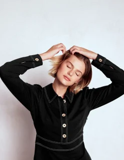 Robe Nicolette à manches longues