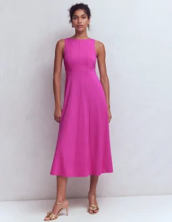 Robe sans manches en point de Rome