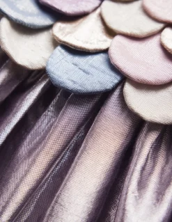 Robe sirène métallisée