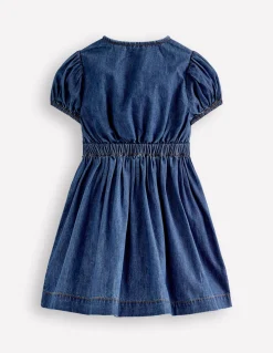 Robe tissée nouée sur le devant