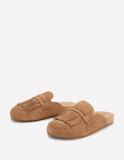 Sabots Etta façon mules avec franges
