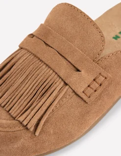 Sabots Etta façon mules avec franges