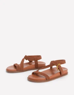 Sandales asymétriques épaisses