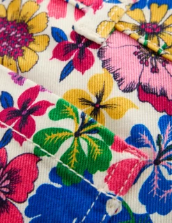 Short à poches plaquées