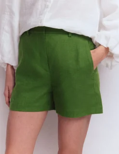 Short Belgravia en lin