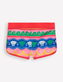 Short de bain à motif