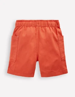 Short en coton à poches