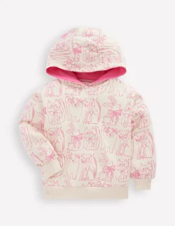 Sweat à capuche imprimé