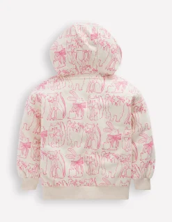 Sweat à capuche imprimé