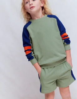 Sweat à manches colourblock