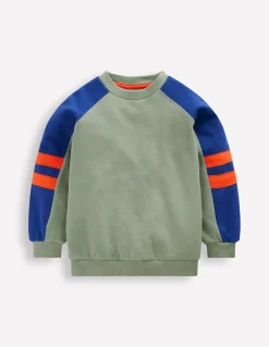 Sweat à manches colourblock