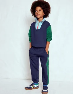 Sweat partiellement zippé