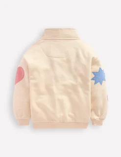 Sweat partiellement zippé