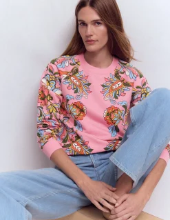 Sweat Rosa à imprimé
