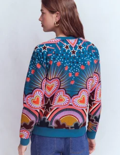 Sweat Rosa à imprimé