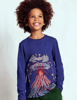 Top à manches longues et super surpiqûres