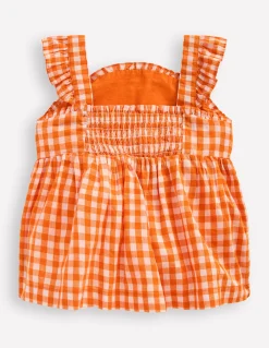 Top fantaisie à bretelles