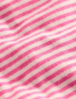 Top manches longues en pointelle