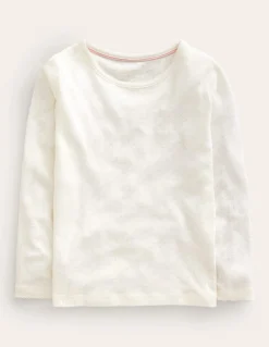 Top manches longues en pointelle