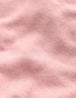 Top manches longues en pointelle