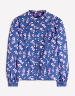 Top Rhea en coton à détails intégrés