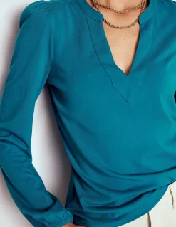 Top ultra-doux à col cranté