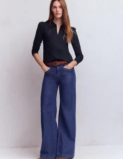 Top ultra-doux à col zippé