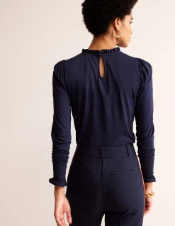 Top volanté ultra-doux