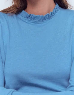 Top volanté ultra-doux