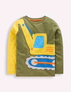 T-shirt à appliqué fun