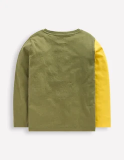 T-shirt à appliqué fun