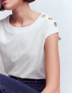 T-shirt à boutons
