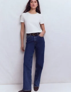 T-shirt à détails métallisés